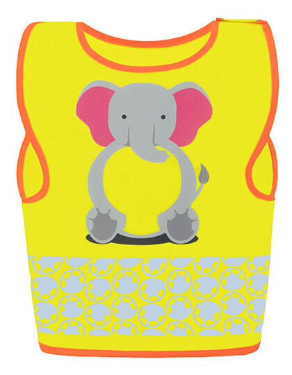 Chaleco de seguridad infantil Funtastic Wildlife CO² Neutral