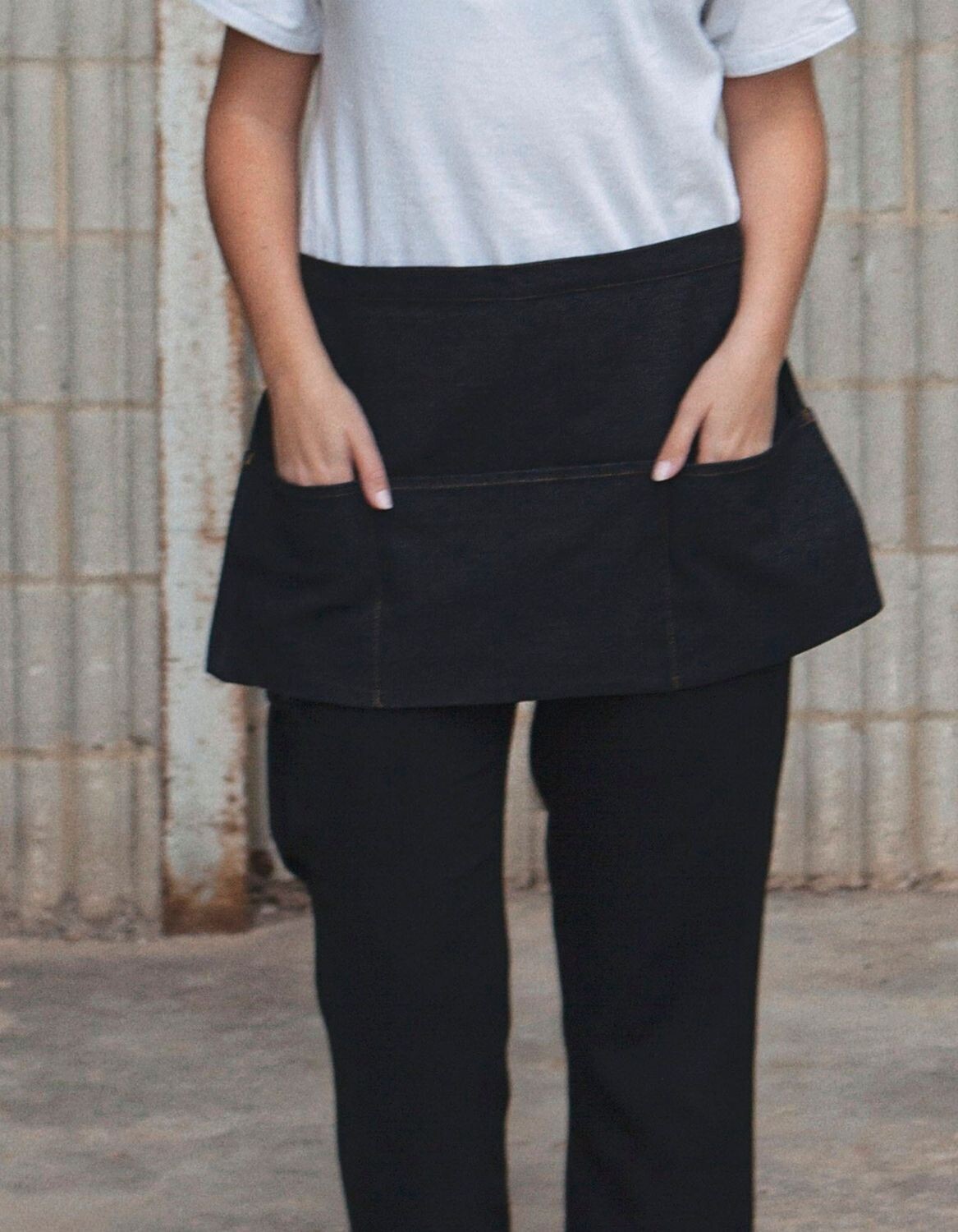 Grembiule da cocktail in jeans
