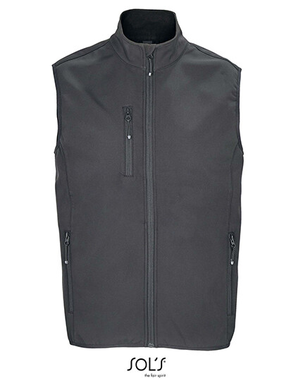 Gilet sans manches Softshell Falcon à fermeture éclair pour homme