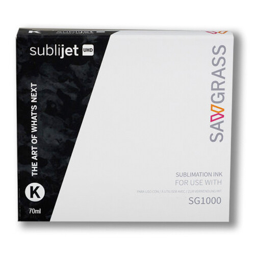 SubliJet UHD Geltinte 70ml black für SG1000