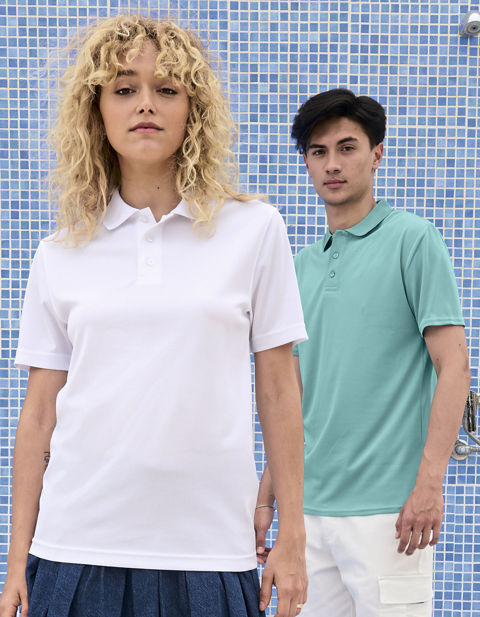 Unisex Pitcher Sports Polo Shirt