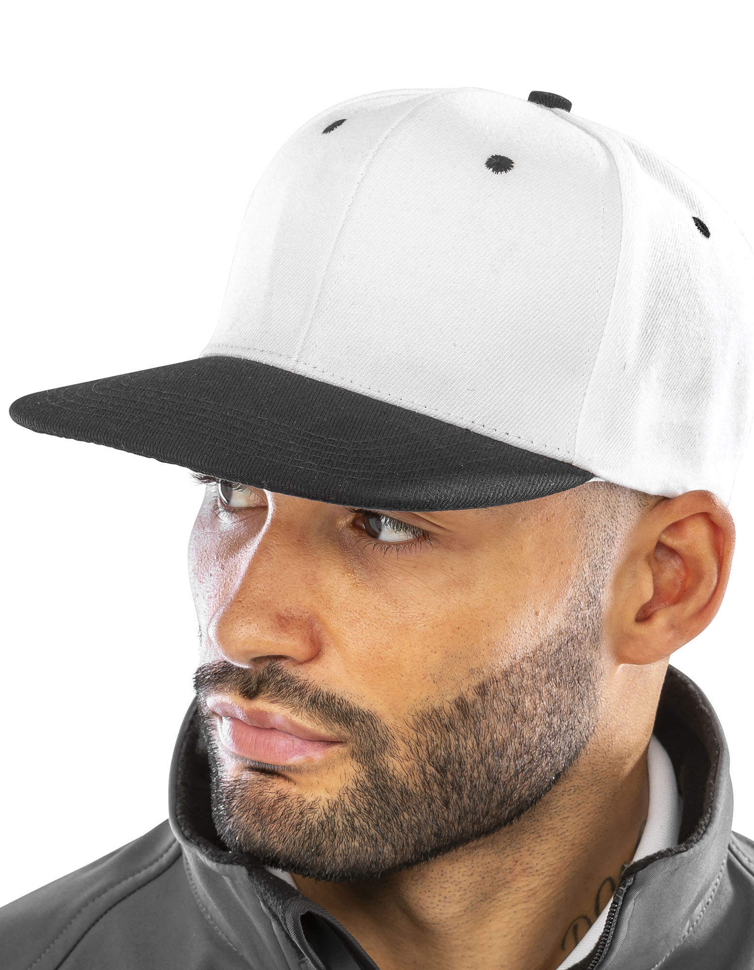 Bronx Original Flat Peak Snapback Dual Colour Cap