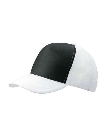 5-panel polyester mesh cap