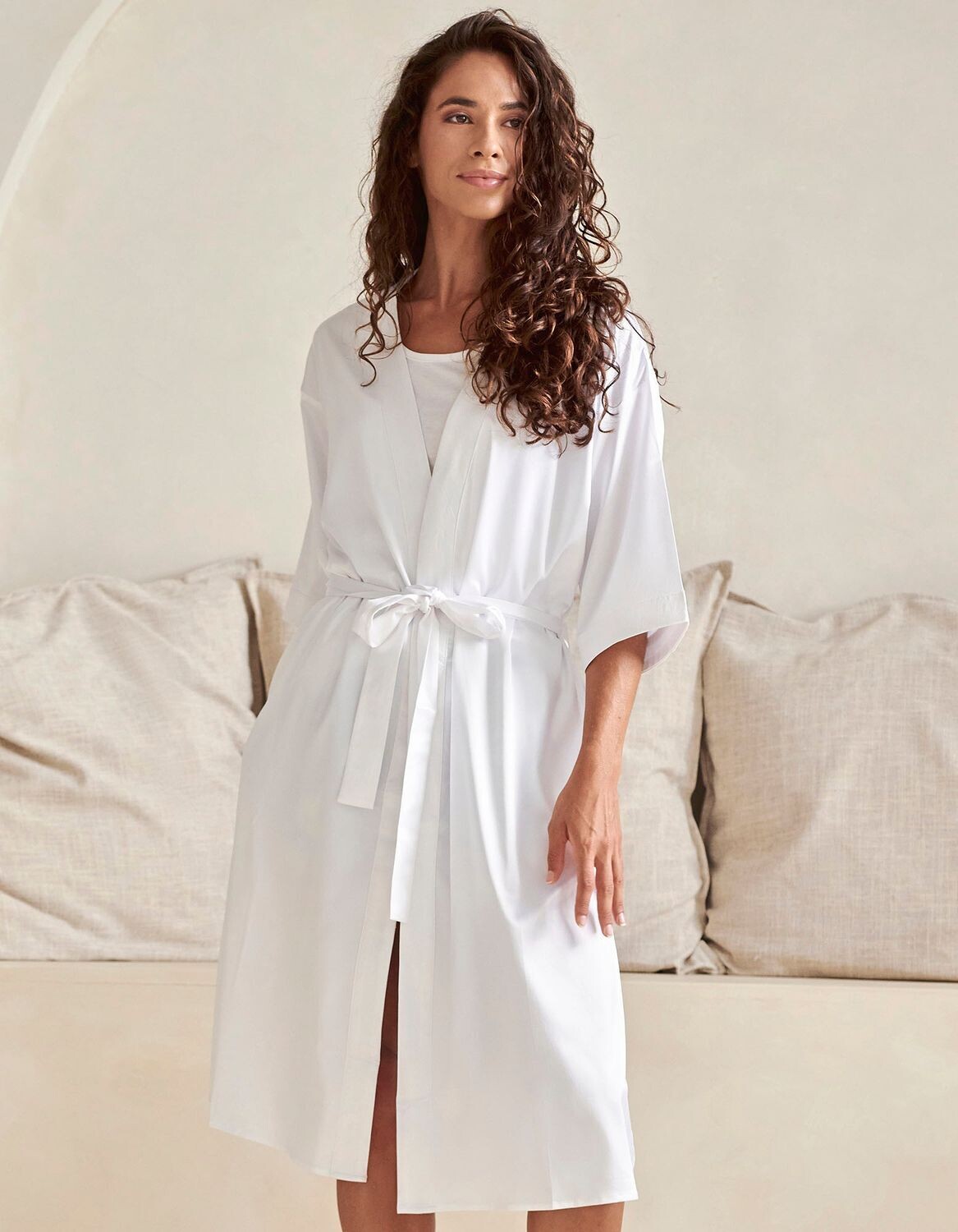 Accappatoio da donna in raso