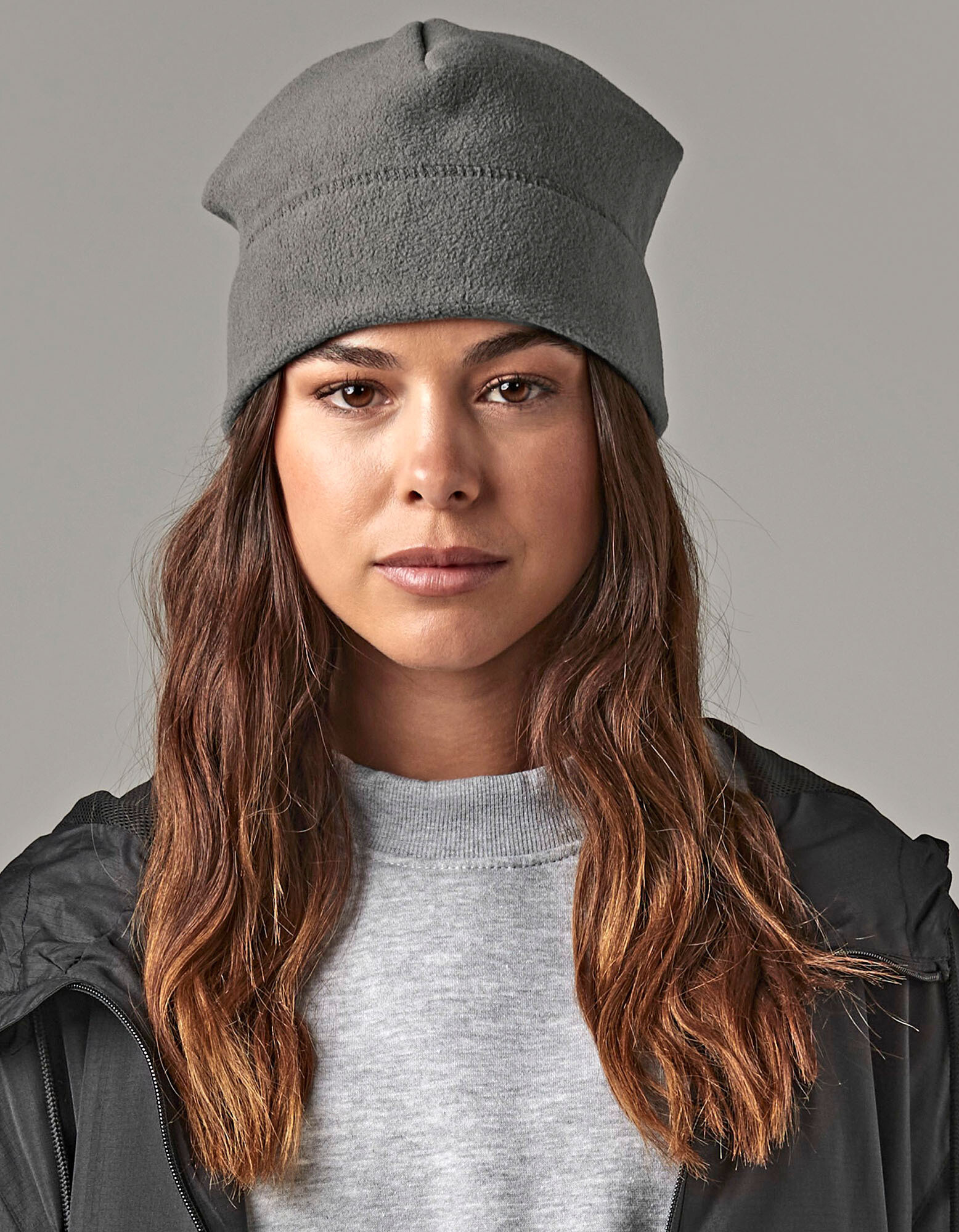 Recycled Fleece Pull-On Beanie