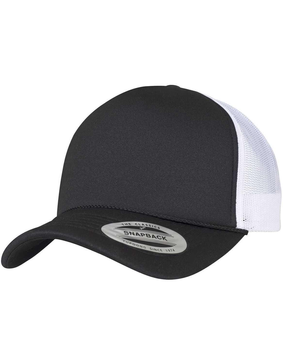 Cappello Trucker in schiuma con visiera curva