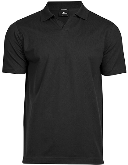 Polo de luxe stretch à col en V