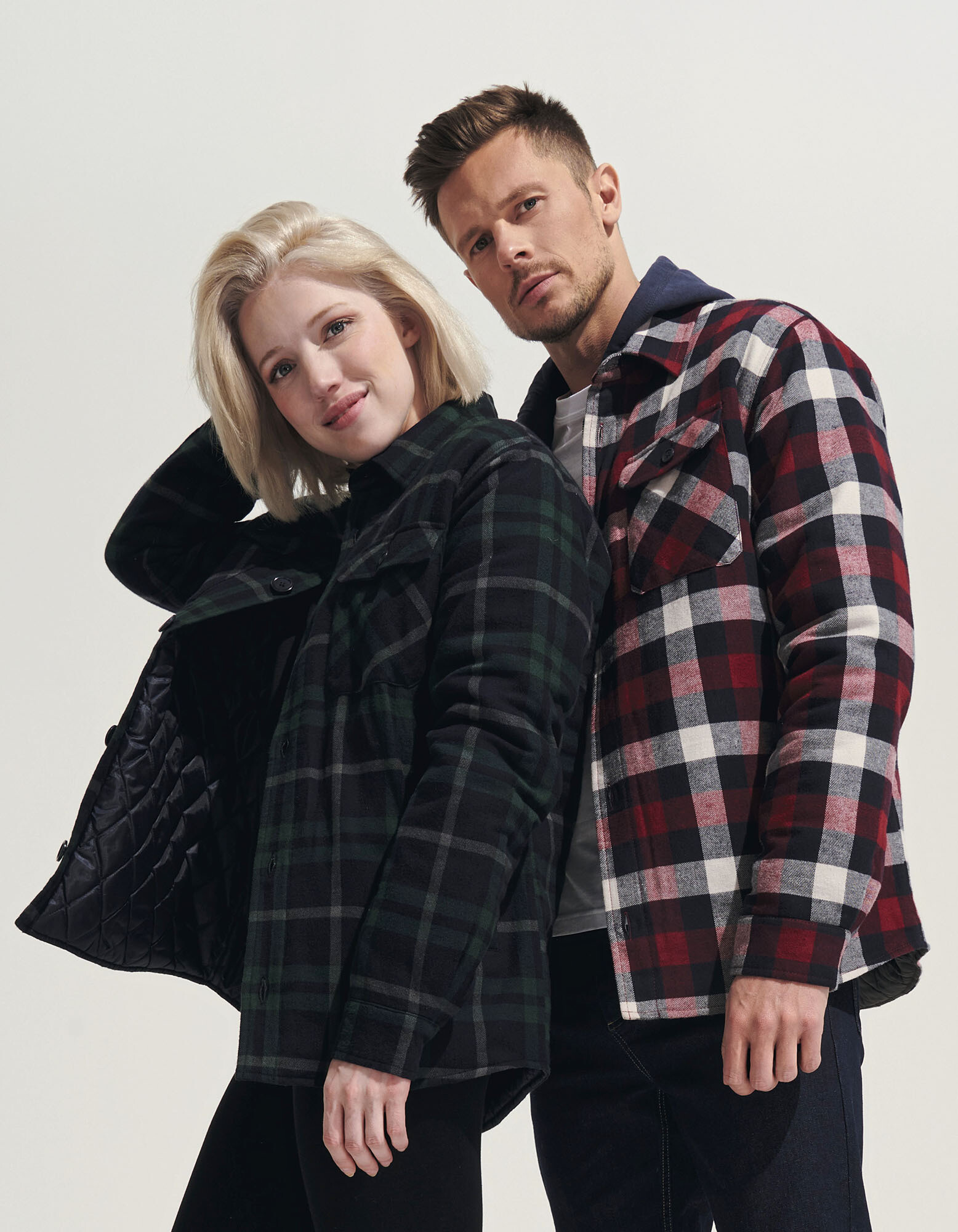 Unisex Checkered Overshirt Noah