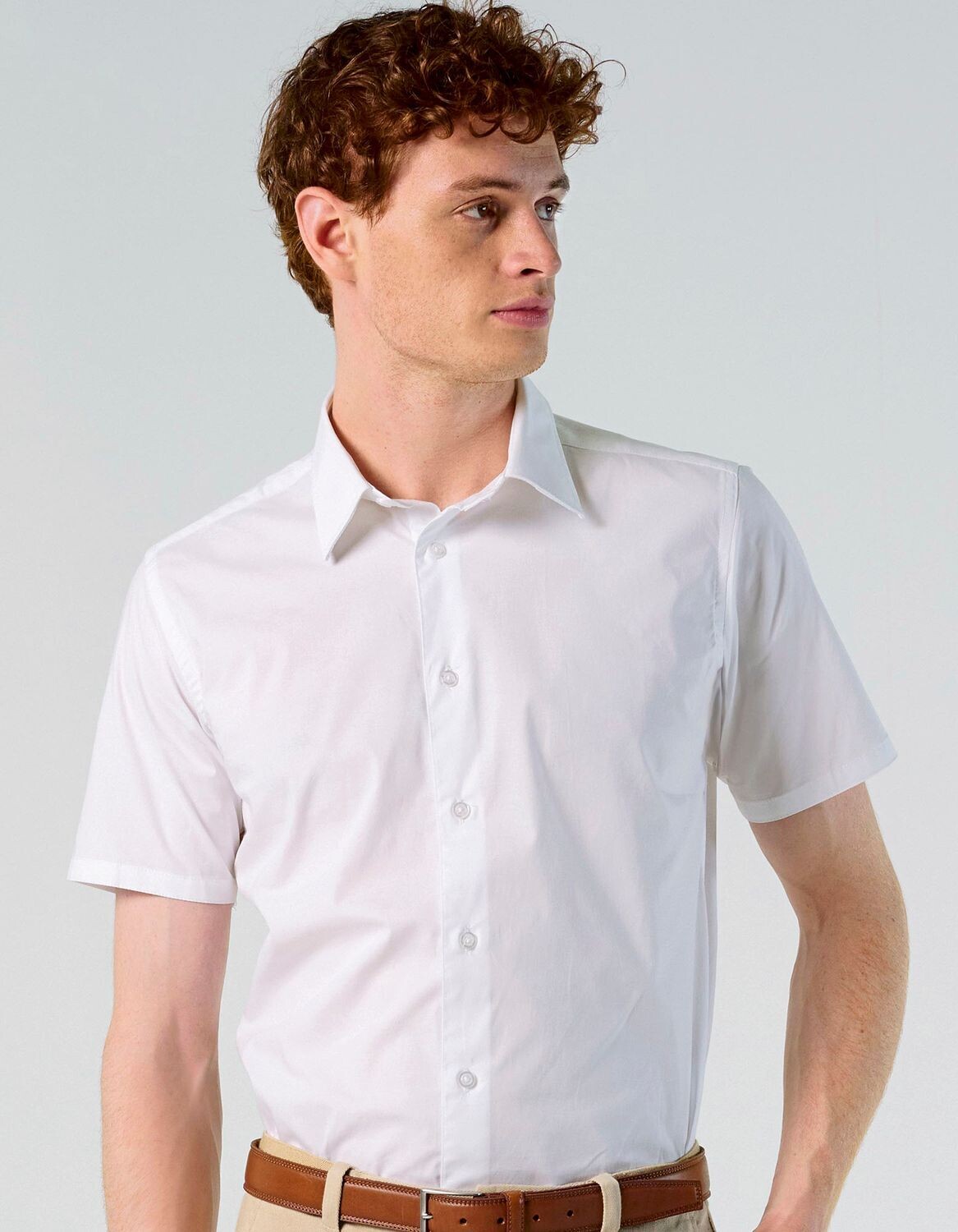 Men´s Stretch-Shirt Broadway Short Sleeve