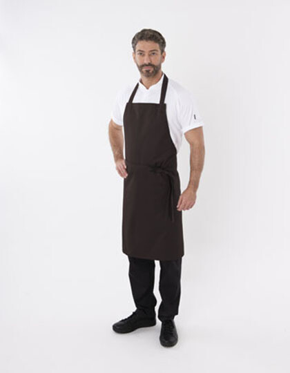 Bib Apron With Adjustable Halter