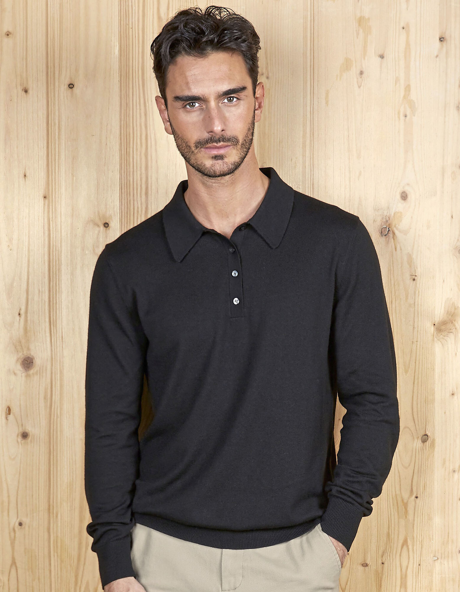 Men's Polo Collar Sweater Stefan