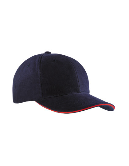 Cappellino a 6 pannelli tipo sandwich