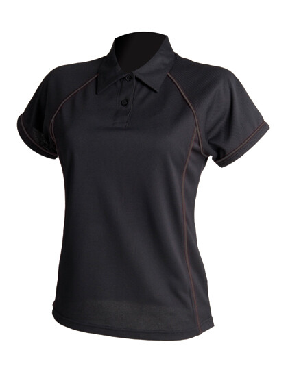Ladies' Piped Performance Polo