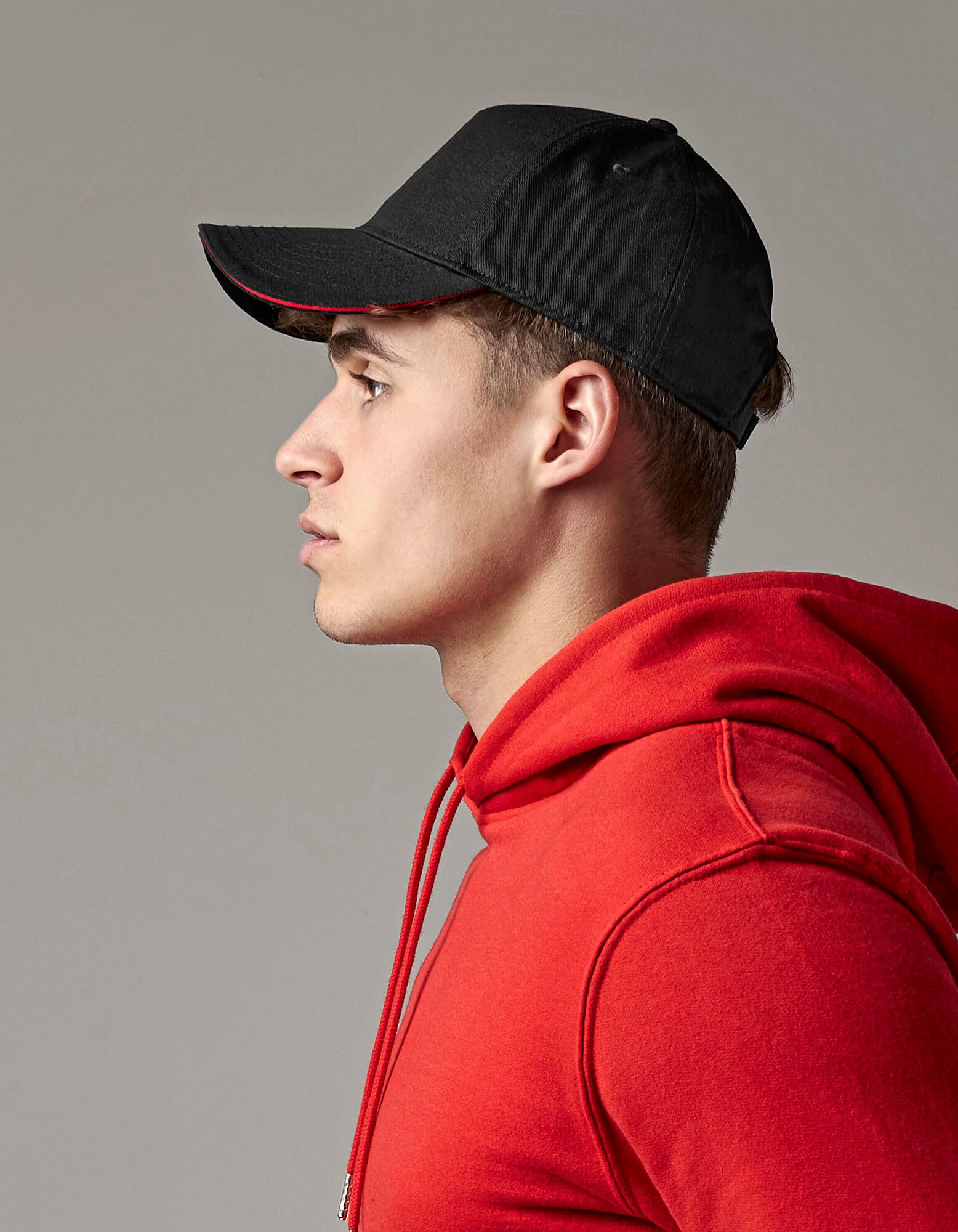 Cappello a 5 pannelli in cotone organico EarthAware® Classic - Picco a sandwich