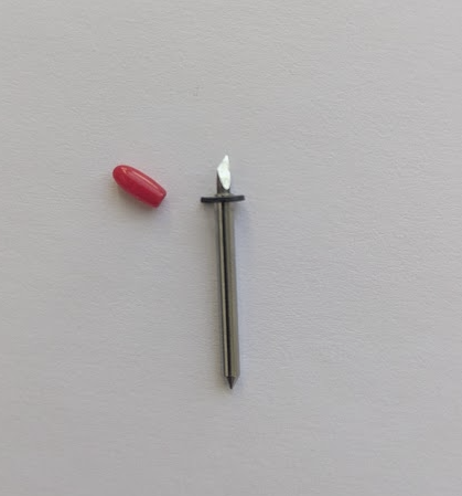 Schleppmesser 45° mit Clip für Secabo DTF MultiCut Pro