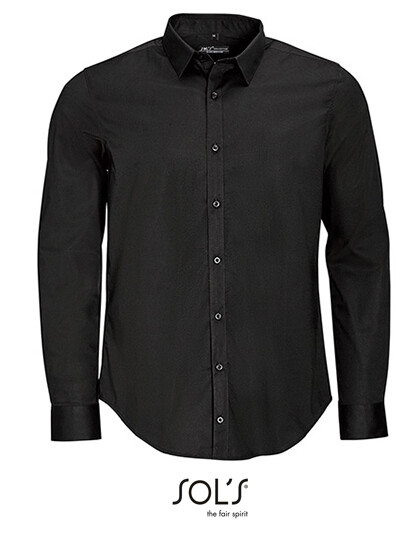Men's Long Sleeve Stretch Shirt Blake