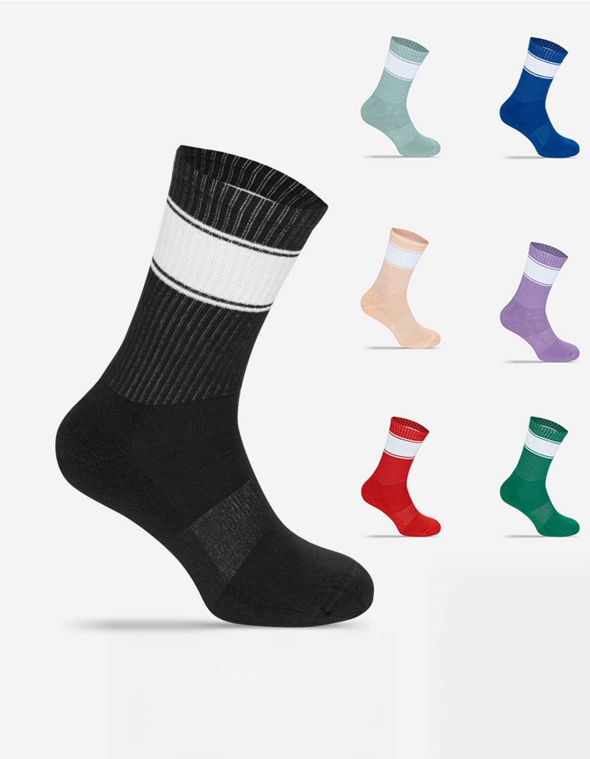 Tennis Socks Coloured