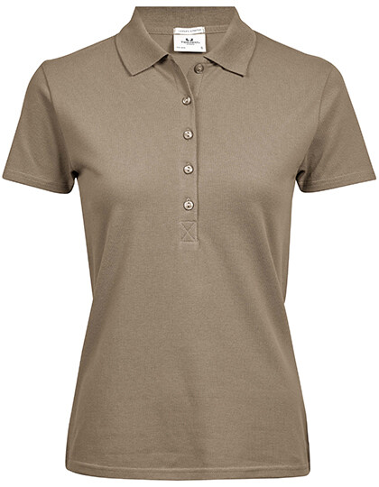 Polo elástico de lujo para mujer