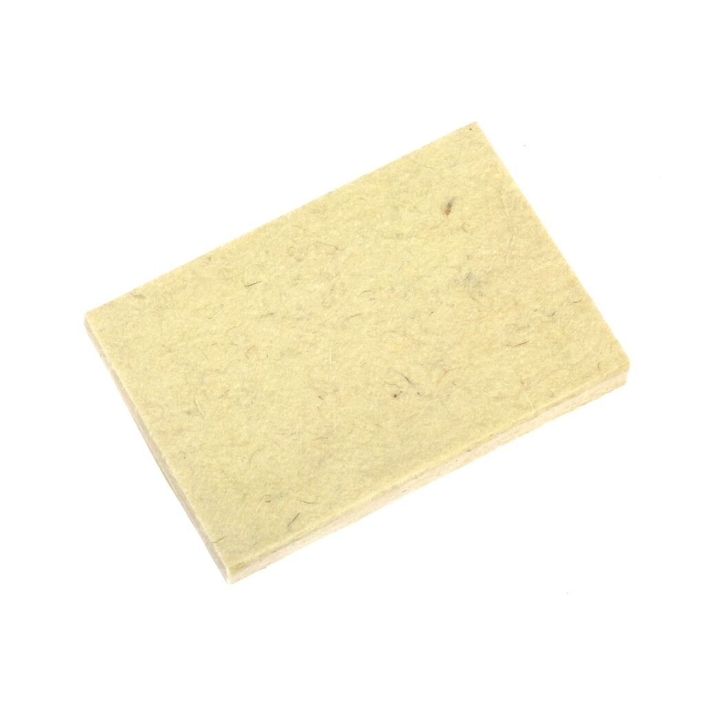 Felt squeegee for dry bonding