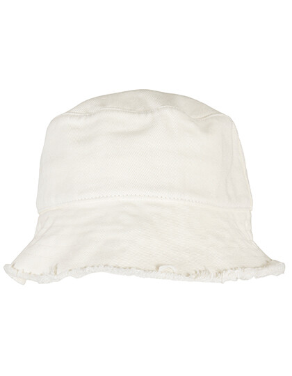 Cappello a secchiello con bordo aperto