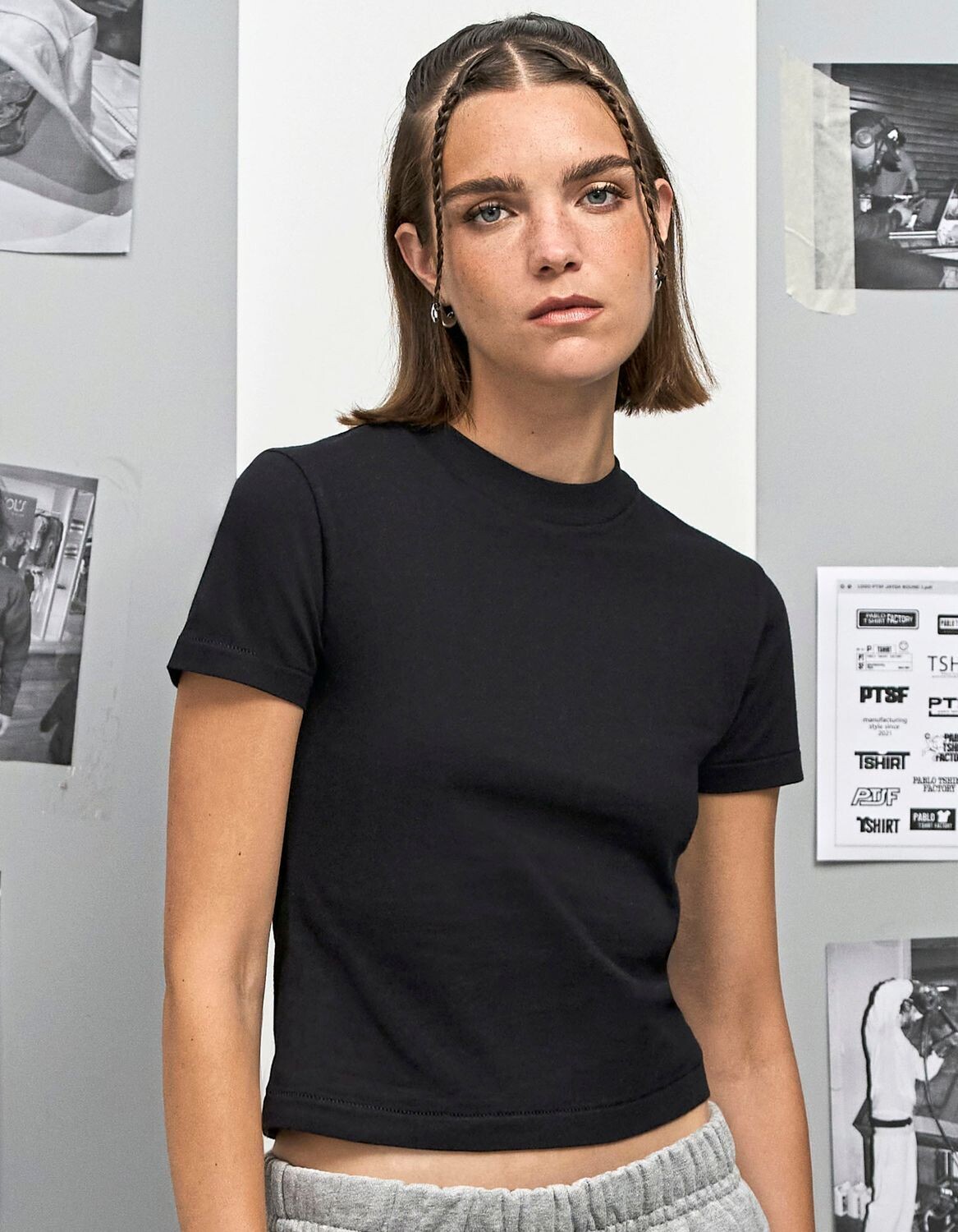 Women's Cropped T-Shirt Lilia