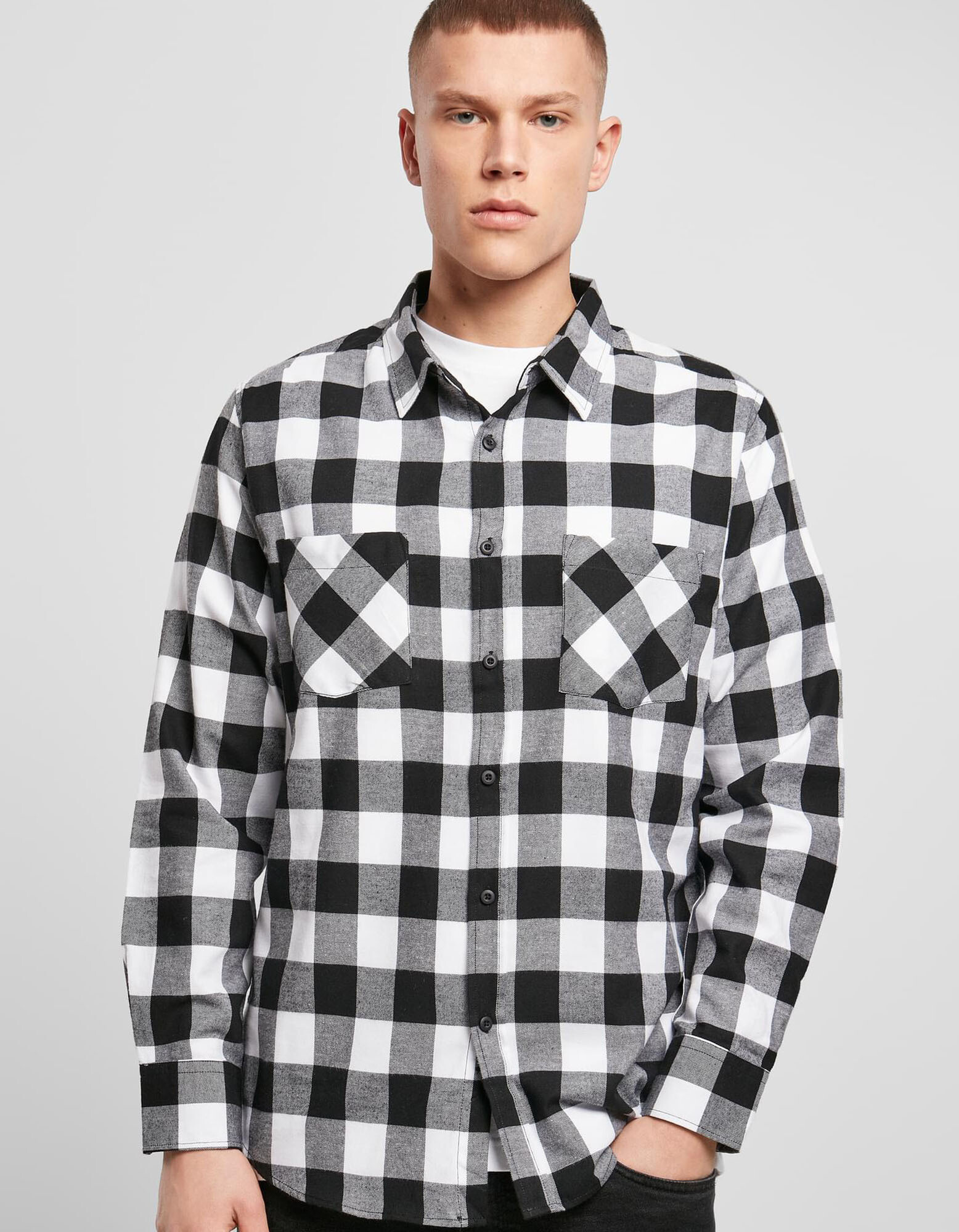 Checked Flannel Shirt
