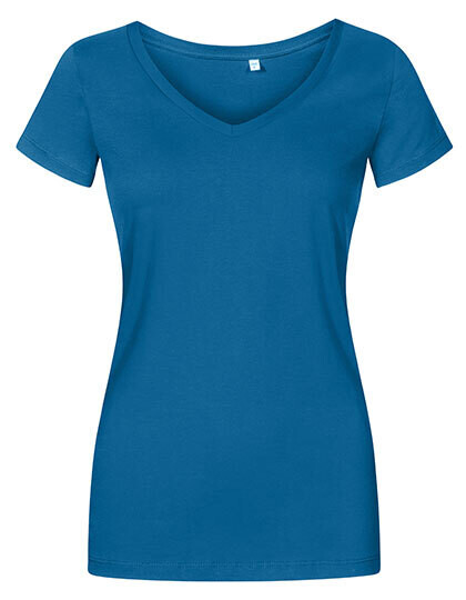 T-shirt à col en V pour femme