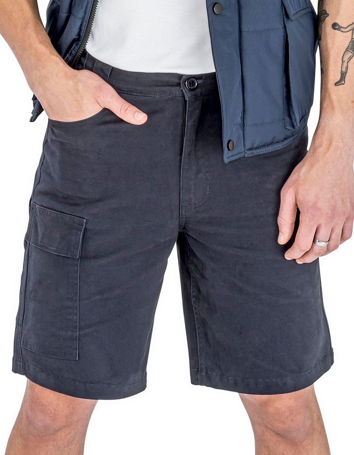 Super stretch slim chino shorts