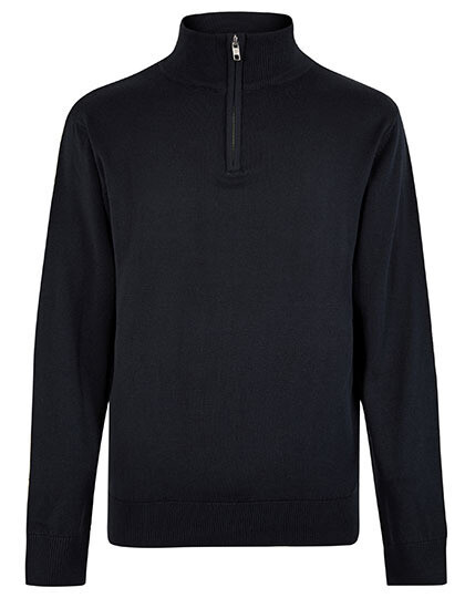 Pull Arundel à col zippé 1/4, coupe classique