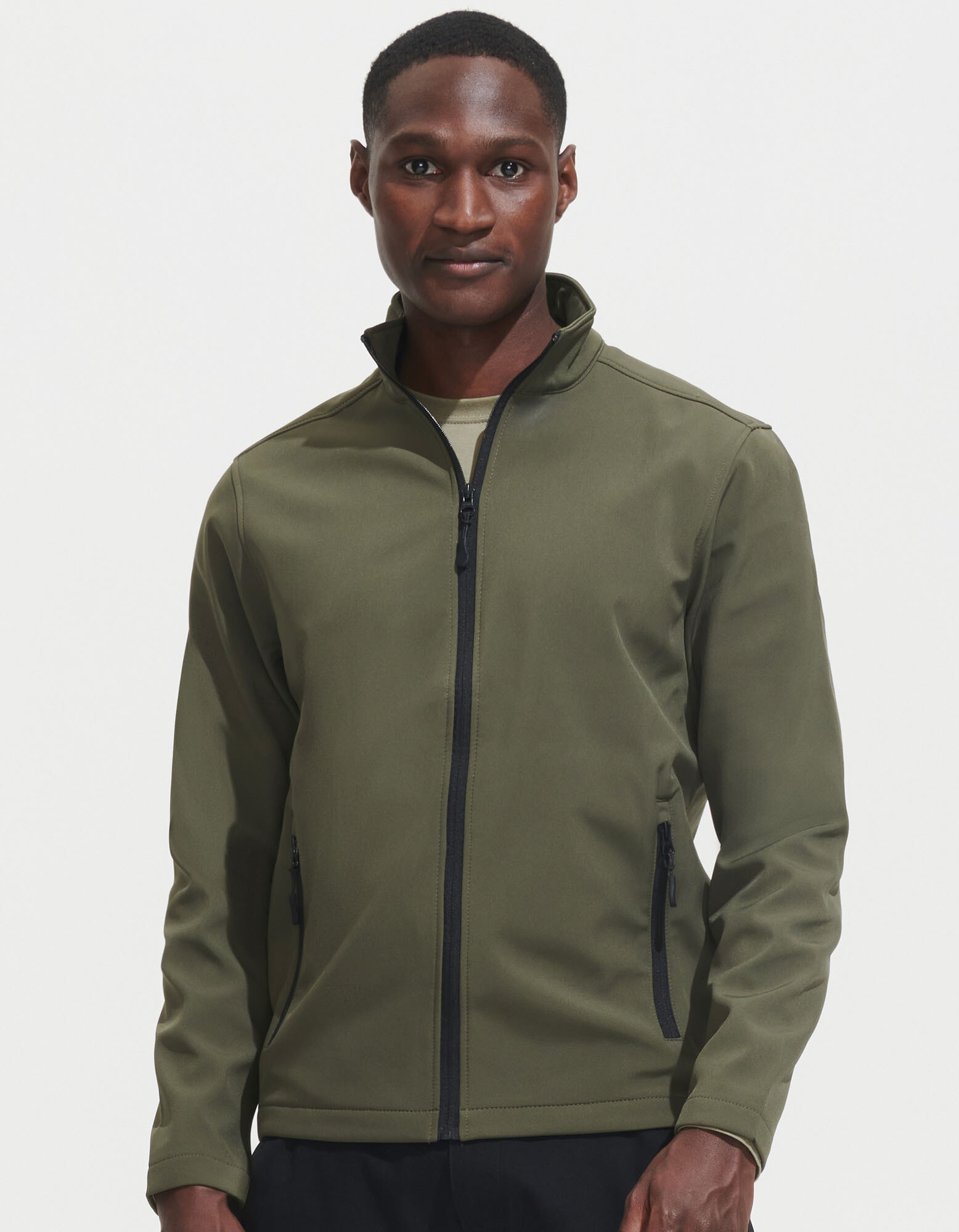 Men's Softshell Zip Jacket Race