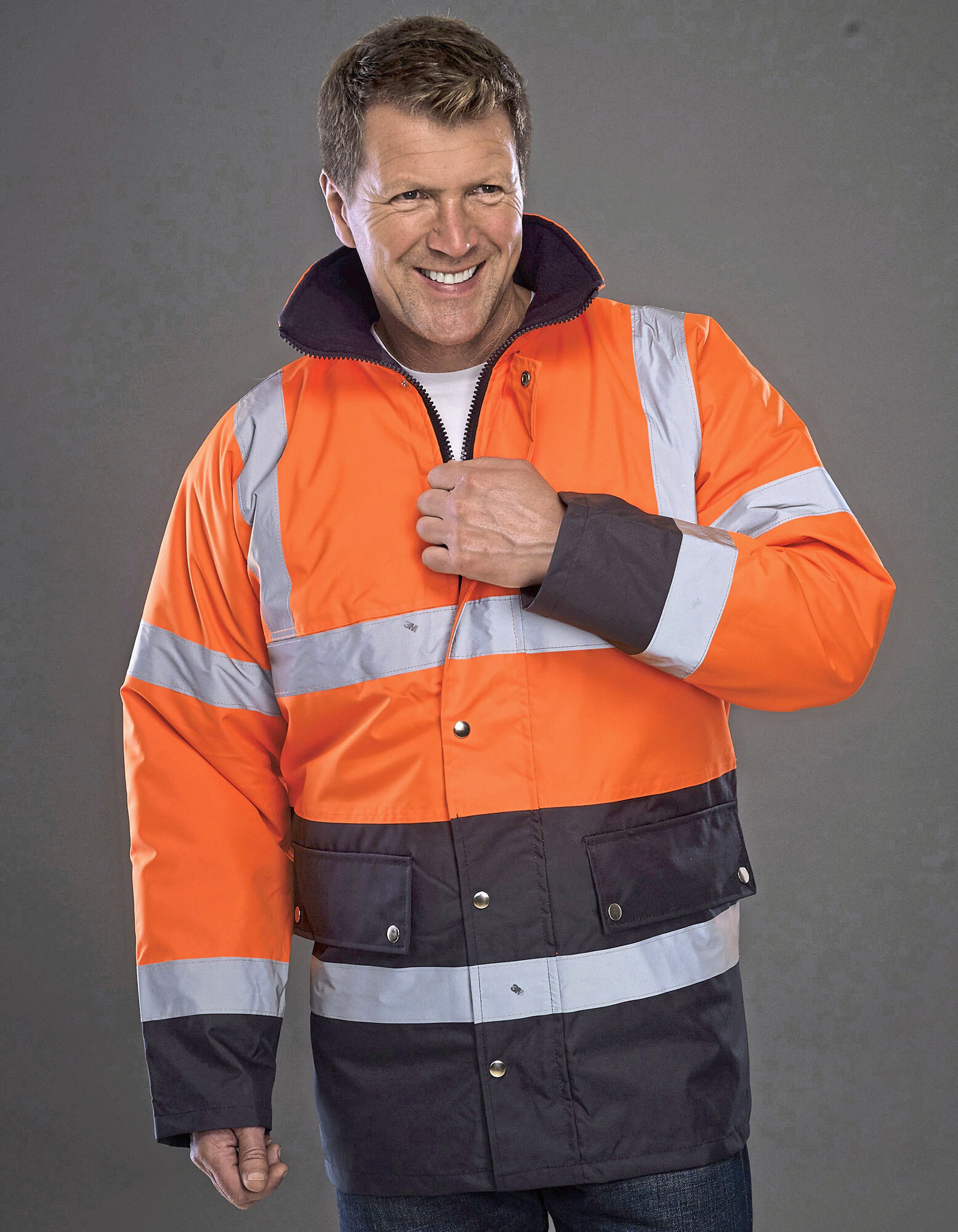 Hi-Vis Two-Tone Motorway Jacket