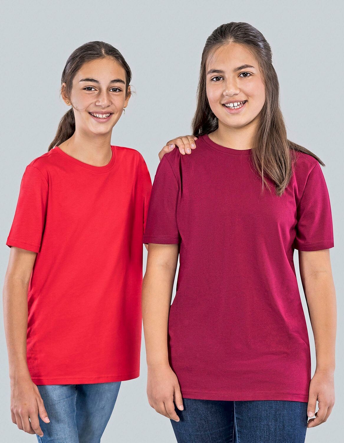 Magliette di lusso biologiche a girocollo per bambini