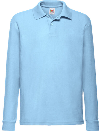Polo a maniche lunghe per bambini 65/35