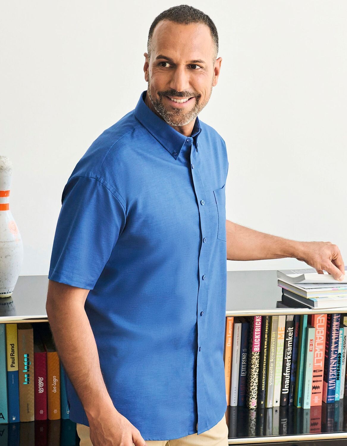 Men's Short Sleeve Classic Oxford Shirt