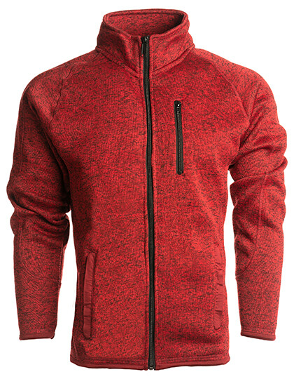 Men's Full Zip Sweater Knit Jacket