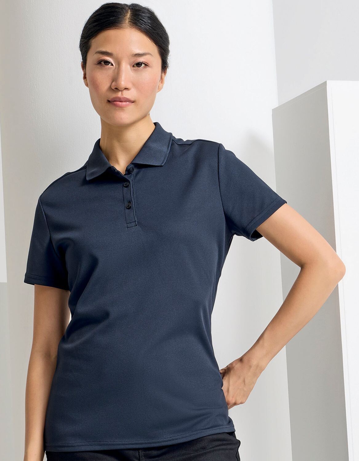 Women's Spun-Dyed Polo Shirt
