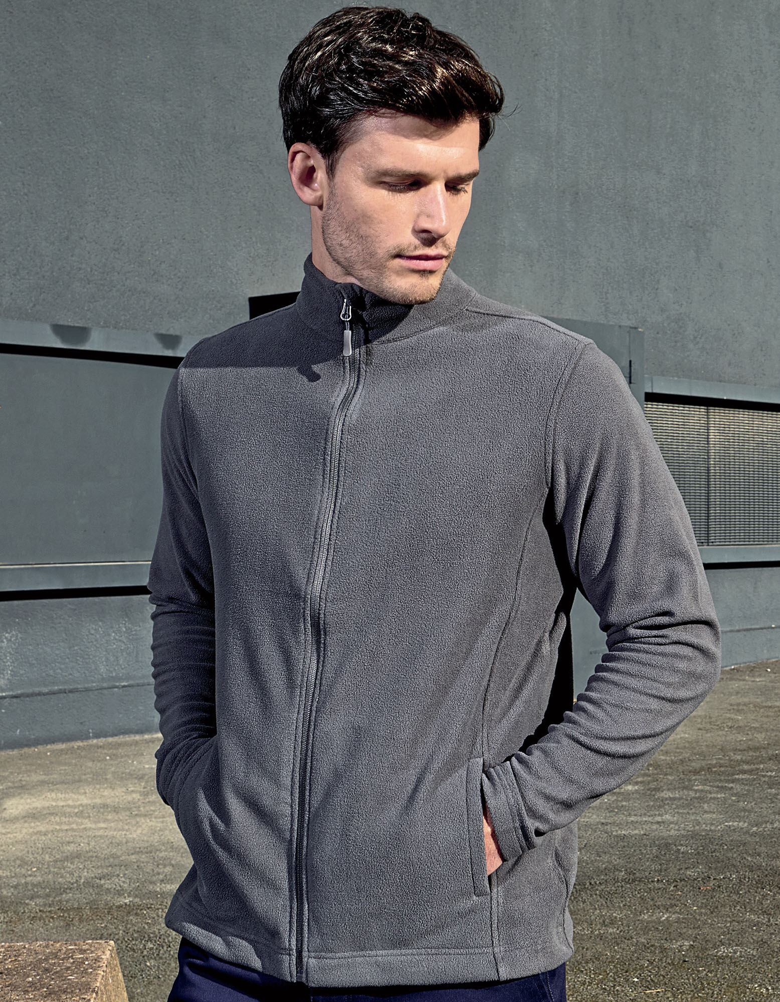 Men's 'Recyclight' Full Zip Micro Fleece