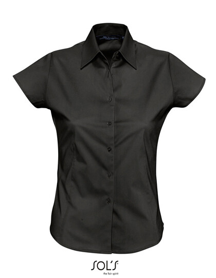 Women's Stretch Blouse Excess Short Sleeve