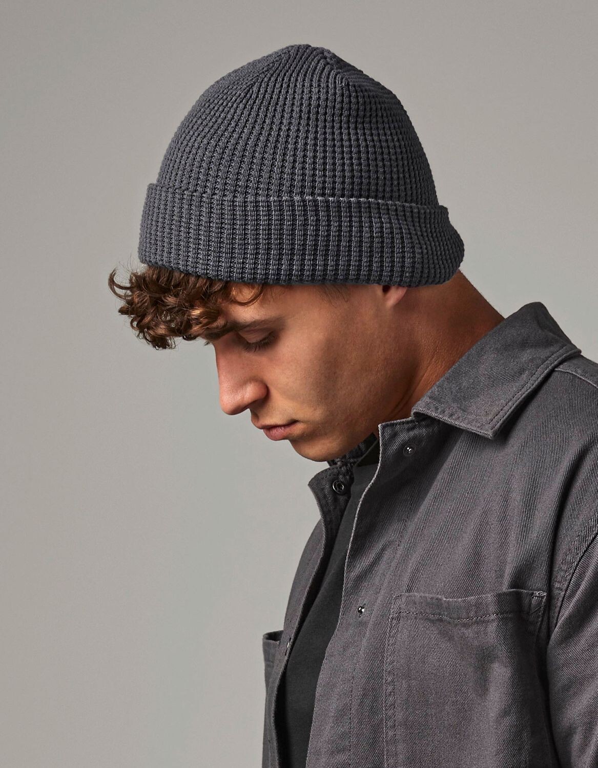 Berretto in cotone organico Waffle