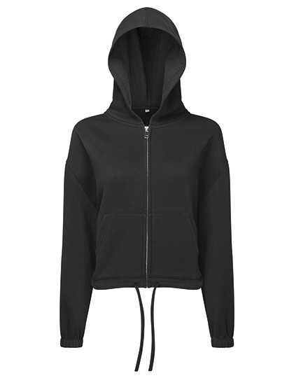 Women´s Recycled Drawstring Full-Zip Hoodie