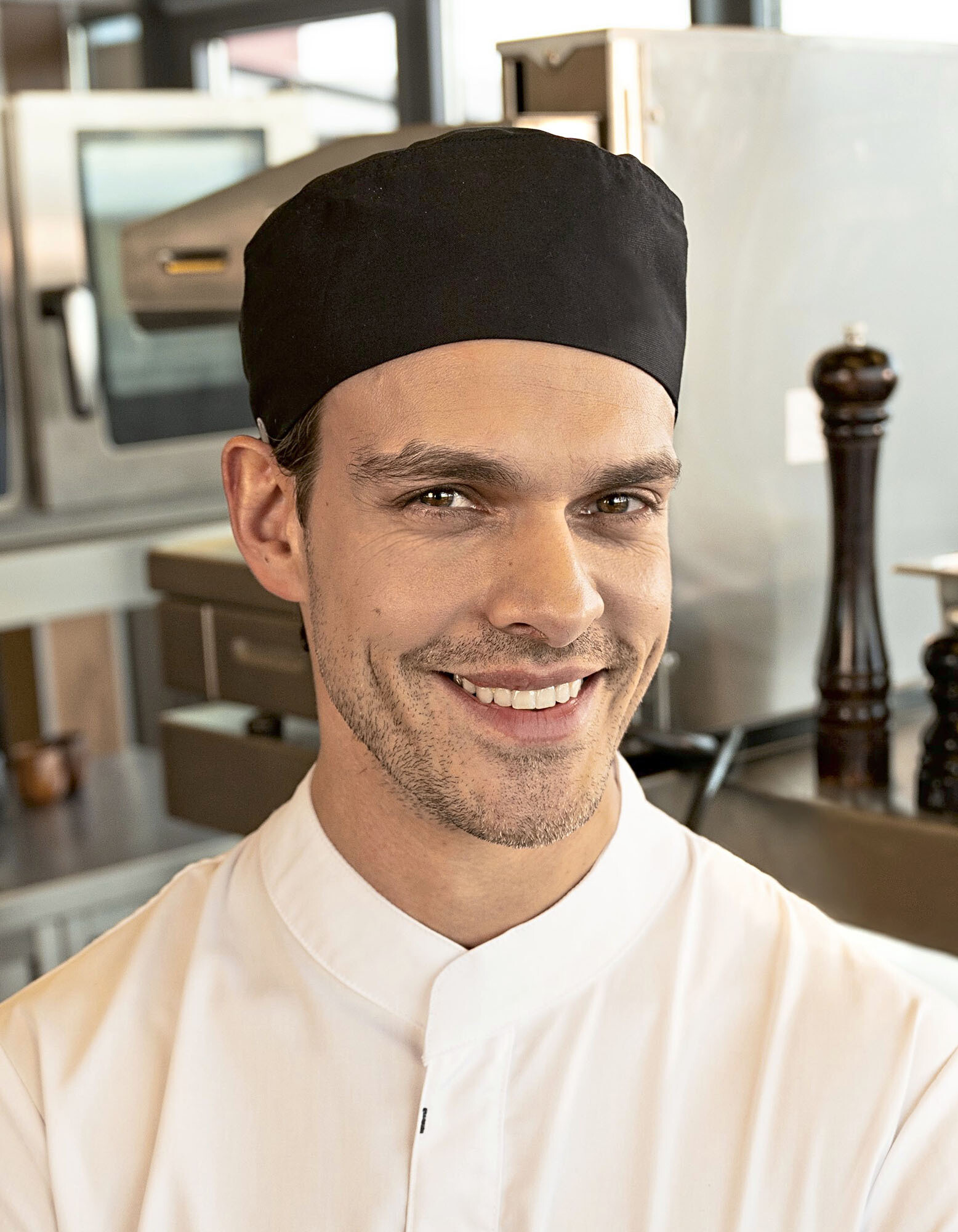 Beanie with mesh insert