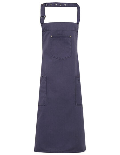 Cotton Chino Bib Apron