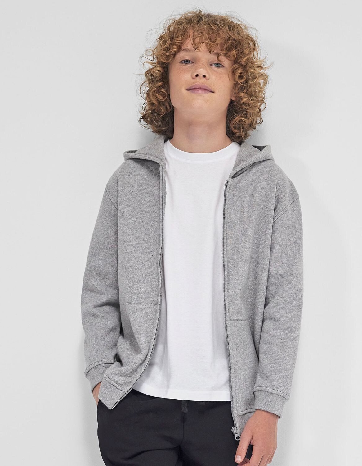 Bambini ID.334 Cappuccio con zip
