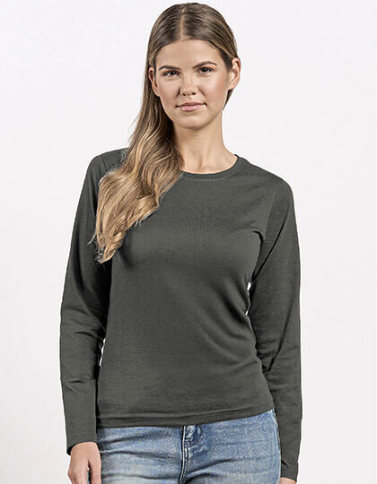 T-shirt à manches longues Premium-T pour femme