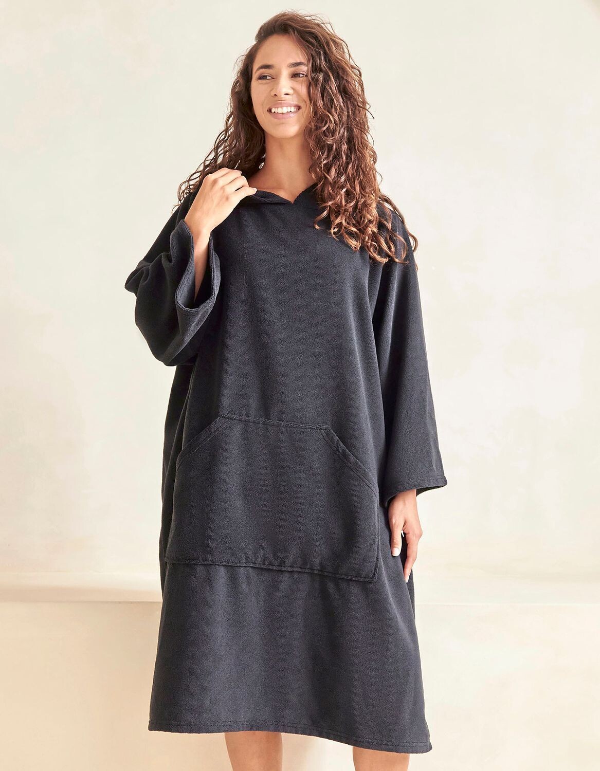 Adults' Towelling Poncho