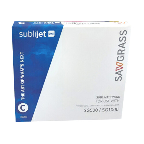 SubliJet UHD Geltinte 31ml cyan für SG500-SG1000