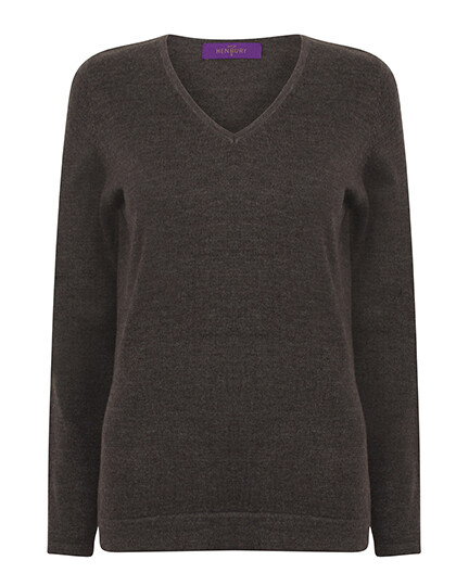 Maglia leggera da donna con scollo a V