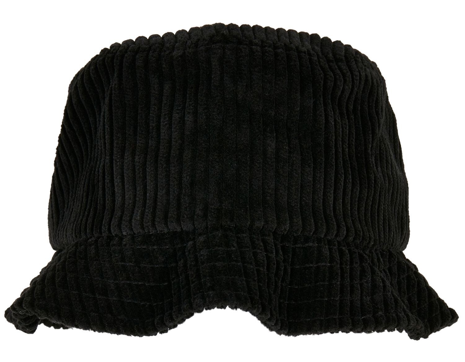 Cappello a secchiello in velluto a coste grande