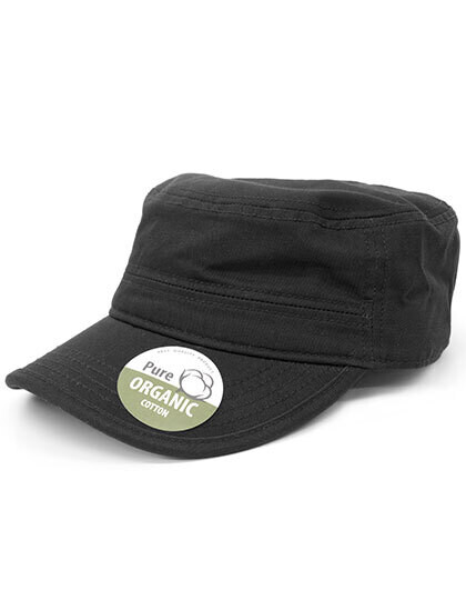 Cappello militare in cotone organico lavato
