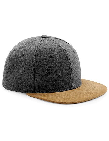 Casquette Snapback en daim Peak
